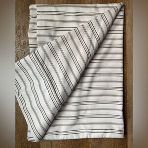 Charisma Taupe-Brown  and White Striped Bed Pillow Cases
